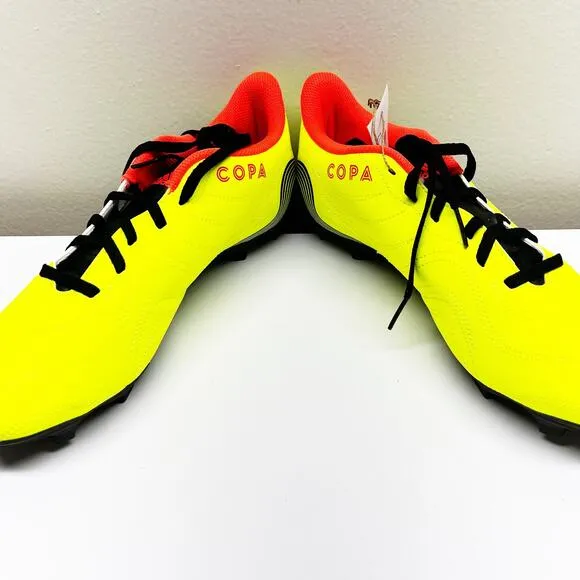 NEW Adidas COPA Sense .4 Soccer Cleats Shoes Neon Yellow Size 6.5