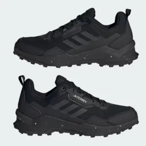 NEW Adidas Terrex AX3 Mens 9 Hiking Shoes Black Mesh &amp; Synthetic Upper// 12CT