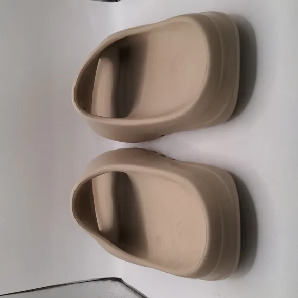 New Adidas Yeezy Slide Men's Casual Sandals (First Release) &quot;Pure&quot; GZ5554 Sz 13