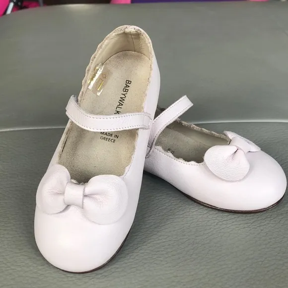 New BABYWALKER boutique shoes flats very soft real leather toddler baby