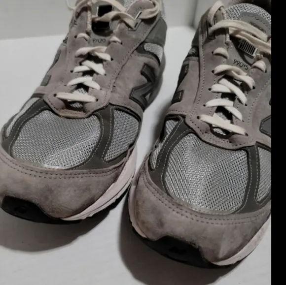 New Balance 990v5 Gray Athletic Sneakers Shoes 13 USA