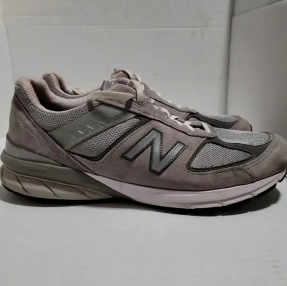 New Balance 990v5 Gray Athletic Sneakers Shoes 13 USA