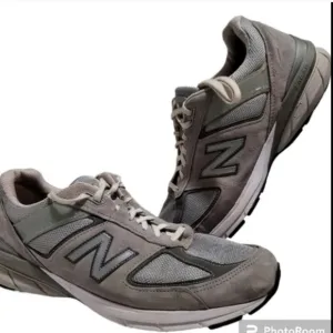 New Balance 990v5 Gray Athletic Sneakers Shoes 13 USA