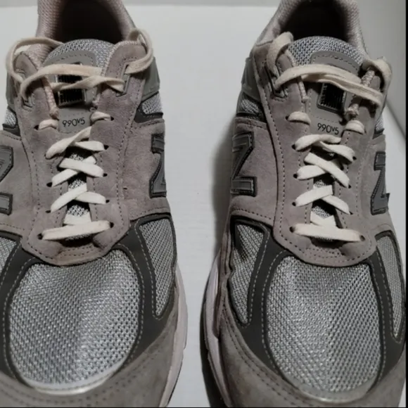 New Balance 990v5 Gray Athletic Sneakers Shoes 13 USA