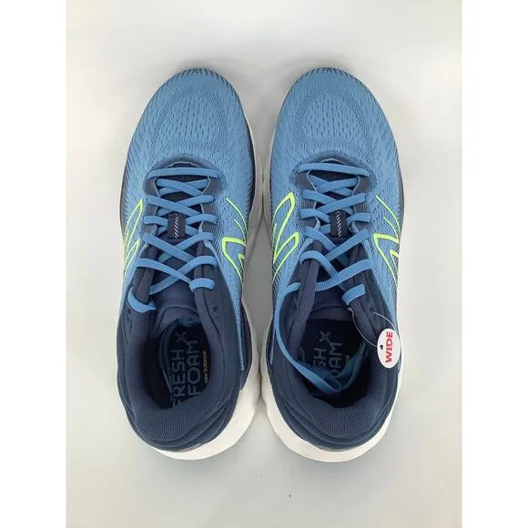 New Balance Mens 9.5 4E Blue Fresh Foam X 840v1 Athletic Running Shoes J7-25