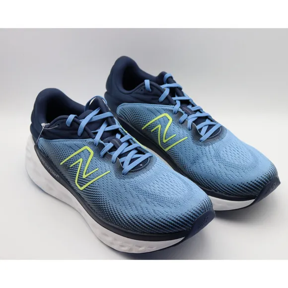 New Balance Mens Fresh Foam 840v1 Running Shoes 10 WIDE EE Blue Athletic NIB