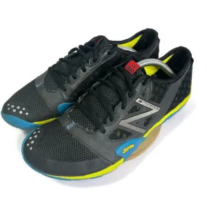 New Balance Minimus Vibram Running Shoes Women’s 8 WT20 Black Blue Yellow Trail