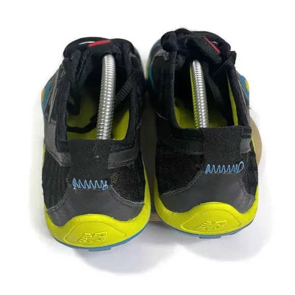 New Balance Minimus Vibram Running Shoes Women’s 8 WT20 Black Blue Yellow Trail