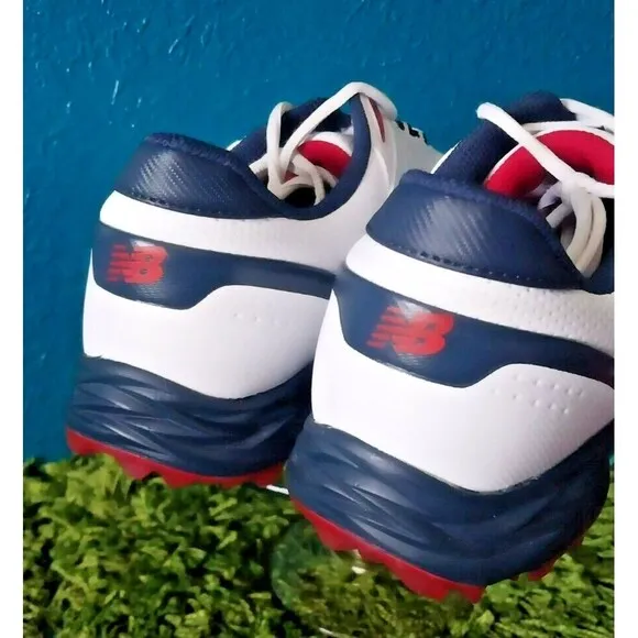 New Balance NBG2007 Men's Striker V3 Lightweight Waterproof Golf Shoes Size 8