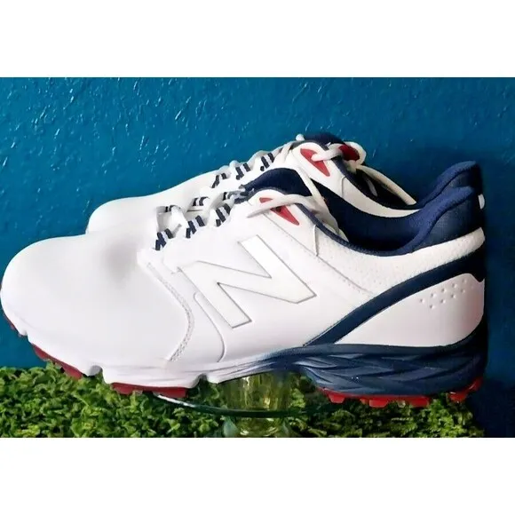 New Balance NBG2007 Men's Striker V3 Lightweight Waterproof Golf Shoes Size 8