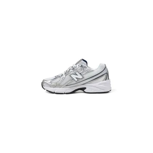 New Balance Print Lace-Up Synthetic Sneakers Women Blue