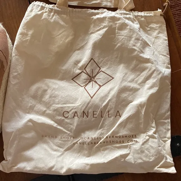 New: Canella Brand Espadrilles in soft pink size 7