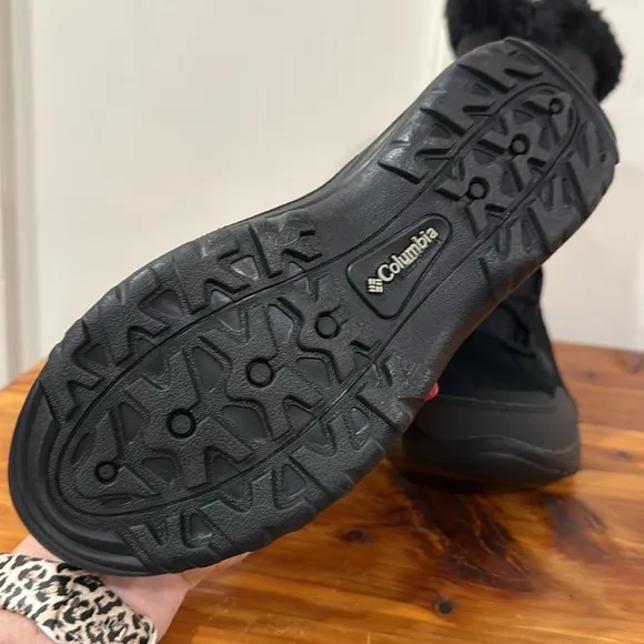 NEW Columbia Ice Maiden II Waterproof Black Winter Boots