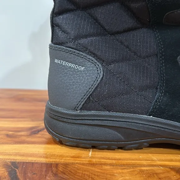 NEW Columbia Ice Maiden II Waterproof Black Winter Boots