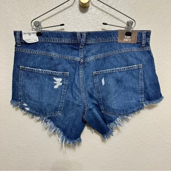 NEW Free people We The Free Westwood Hi-Low Shorts size 33