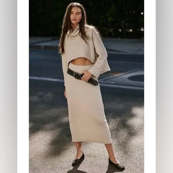 New FREEPEOPLE Milley reversible skirt set