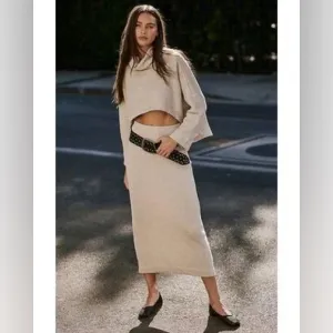 New FREEPEOPLE Milley reversible skirt set