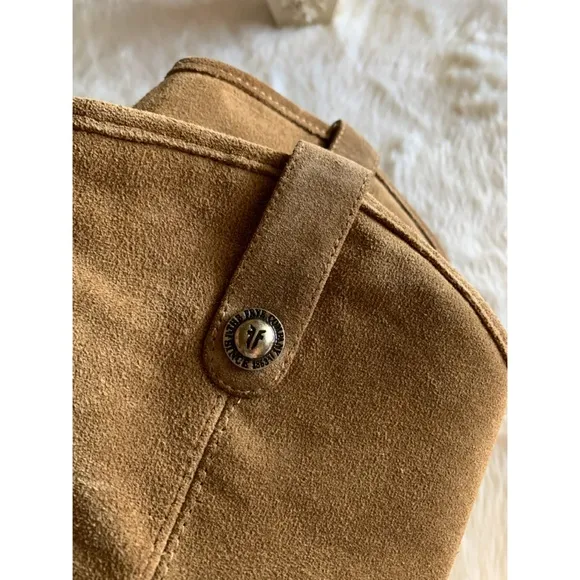 New • Frye Suede Melissa Button Boot