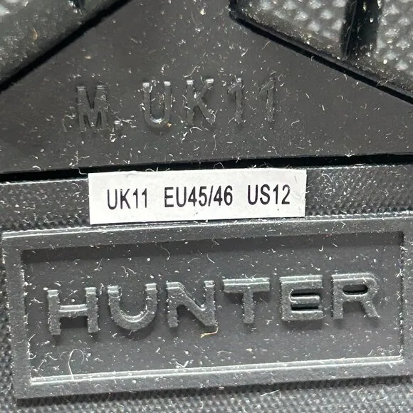 NEW HUNTER MENS WANDERER SHORT SHERPA SNOW BOOT - Size 12