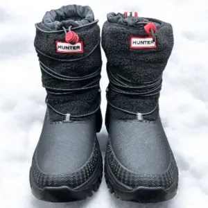NEW HUNTER MENS WANDERER SHORT SHERPA SNOW BOOT - Size 12