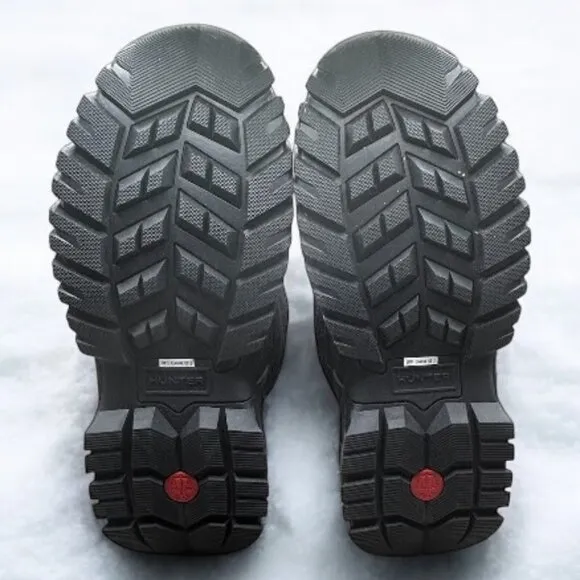 NEW HUNTER MENS WANDERER SHORT SHERPA SNOW BOOT - Size 12