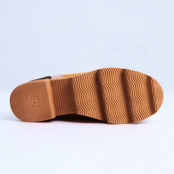 NEW IRI ODELE Camel Zip-Up Boot Women's Size 10 Leather