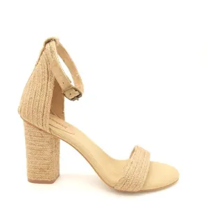 NEW Jeffrey Campbell Sandals Womens 9.5 Rowboat Jute Boho Nature Chic Summer