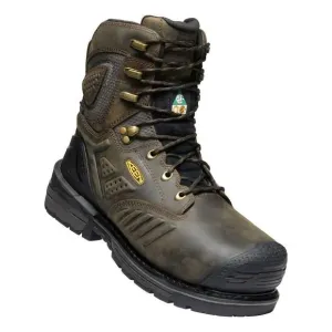 NEW KEEN men's csa philadelphia 8&quot; composite toe insulated work boots in cascade