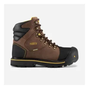 NEW KEEN men's milwaukee waterproof steel toe work boots in dark earth