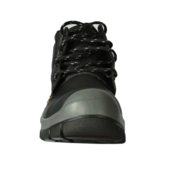 NEW MENS SAFETY WORK BOOTS- IMPACT &amp; SLIP RESISTANT, WATERPROOF | BLACK SIZE 11