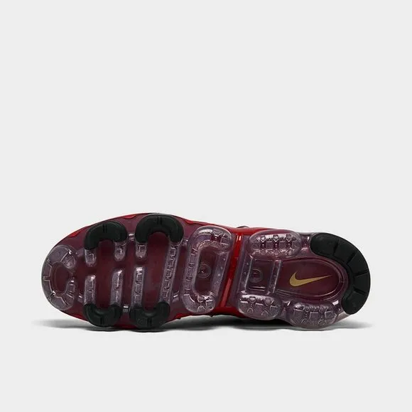 New Nike Men's Air Vapormax Plus Black/University Gold Running Shoes Size 8