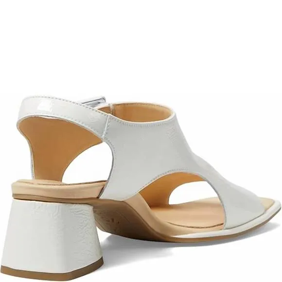 NEW PAUL GREEN women's tanya sandal in sugar patent