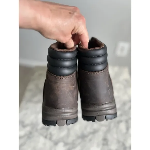 NEW Propet Blizzard Zippered Round Toe Snow Mens Brown Casual Boots Size 10 M