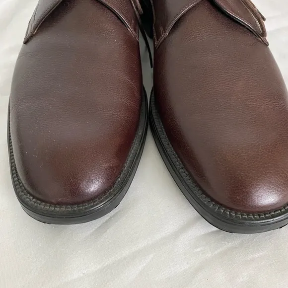 New Salvatore Ferragamo Brown Leather Men’s Shoes