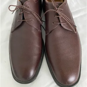New Salvatore Ferragamo Brown Leather Men’s Shoes