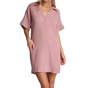 NEW SUNDAYS harper dress in rose mauve