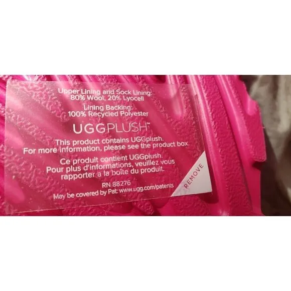 NEW UGG UNISEX KIDS NEUMEL LI LTA PINK BOOTS SZ 6 US