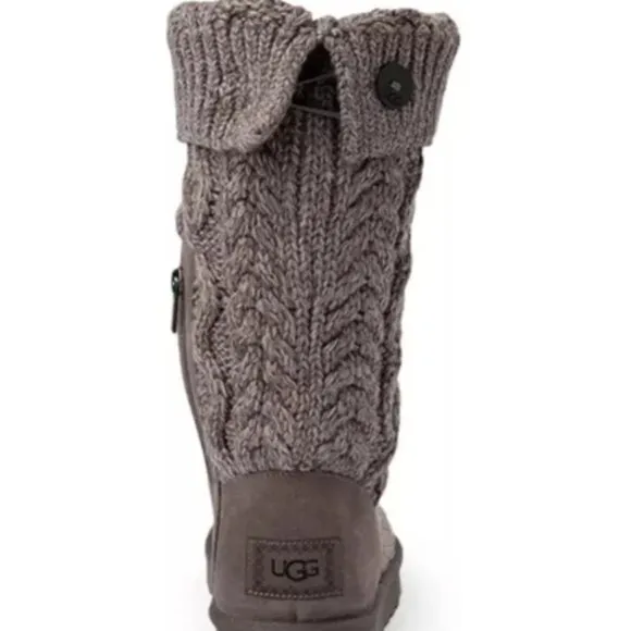 new UGG WOMEN'S CLASSIC Wool Blend CARDI CABLE Multiway KNIT BOOTS 8T4