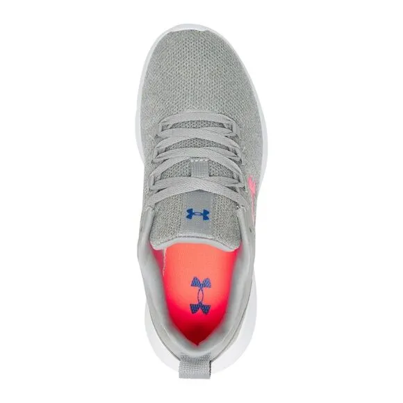 New! UNDER ARMOUR Women's Essential Sneakers Running Athletic Shoes Gray Size 6