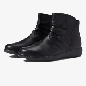 New Munro Women's Scout Black Leather Boots Sz 9 N