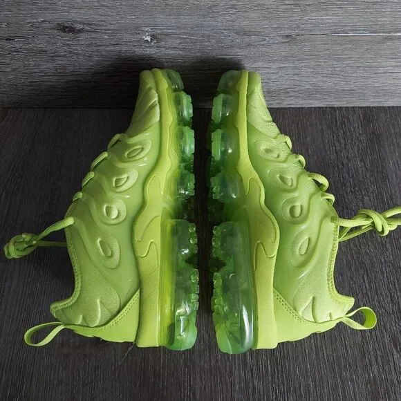 New Nike Air VaporMax Plus Running Shoes Volt Tennis Ball DX1784-300 Size 8