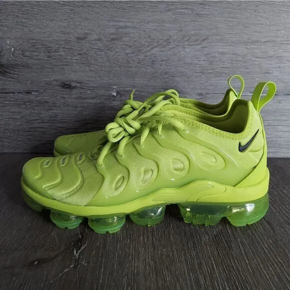 New Nike Air VaporMax Plus Running Shoes Volt Tennis Ball DX1784-300 Size 8