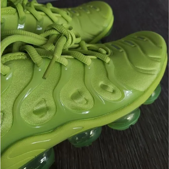 New Nike Air VaporMax Plus Running Shoes Volt Tennis Ball DX1784-300 Size 8