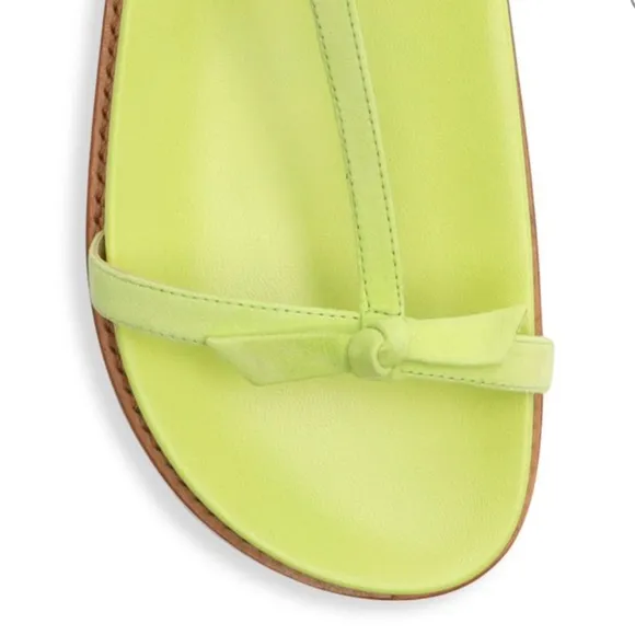nib Alexandre Birman Slim Clarita Suede Sport Sandals in Green – Size 8.5
