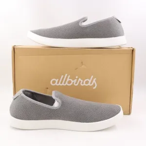 NIB Allbirds Men's Tree Lounger Shoes in Mist/White US Size 12