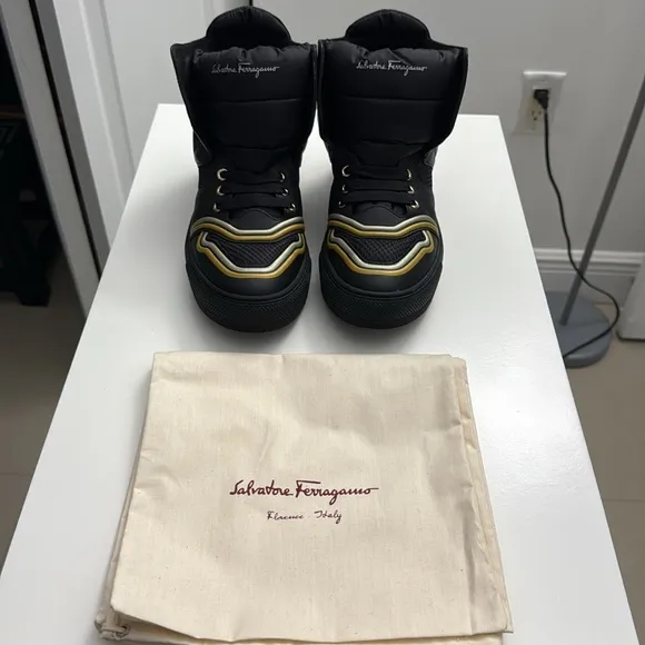 NIB Authentic Salvatore Ferragamo Rhonda Sneakers