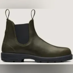 NIB Blundstones Classic Chelseas Olive Green 8.5 Us Womens