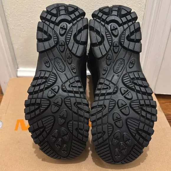 NIB Merrill MOAB 3 8” Zip Up Tactical Duty Boots size 7 M 9 W Vibram EMS Fire