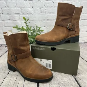 NIB Timberland Graceyn Waterproof Chukka Biker Boots Sz 10