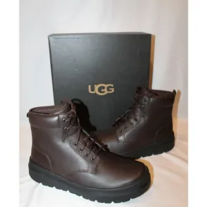 NIB‎ UGG MEN'S WATERPROOF BURLEIGH WORK CASUAL LEATHER BOOTS STOUT